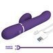 Вибромассажер с поступательным движением серии Pretty Love - Mariana Twinkled Dark Purple 7 vibration functions 4 rolling functions, BW-500034-2