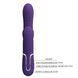 Вибромассажер с поступательным движением серии Pretty Love - Mariana Twinkled Dark Purple 7 vibration functions 4 rolling functions, BW-500034-2