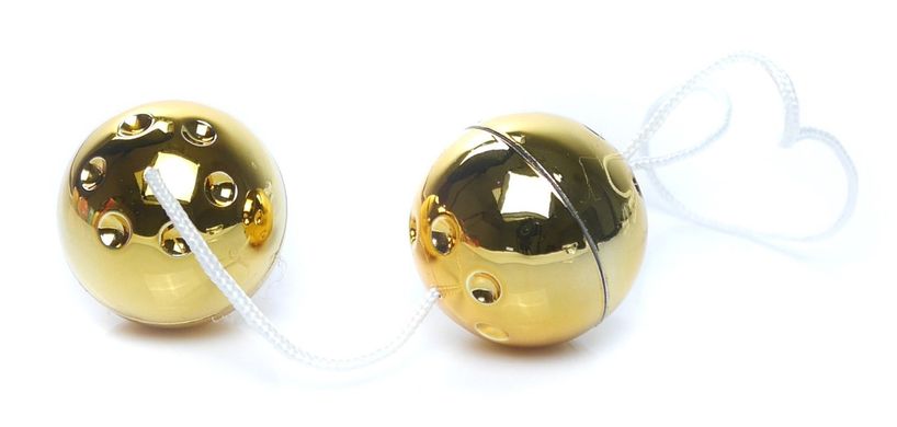 Вагинальные шарики Duo balls Gold, BS6700022