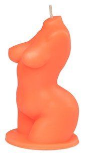 Свічка LOVE FLAME - Venus Orange Fluor, CPS02-ORANGE