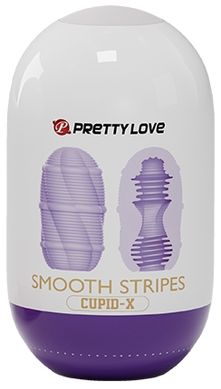 Мастурбатор яйце Pretty Love - Smooth Stripes Cupid-X, BI-014931-3
