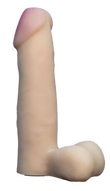 Насадка для страпона телесная EGZO Ciberskin NSTR19 ( 16,5 см х 3,7 см )