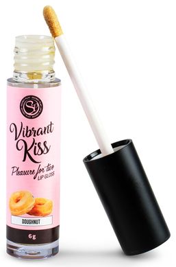 Блеск для губ с эффектом вибрации Secret Play - LIP GLOSS Vibrant Kiss Doughnut, 6 грамм