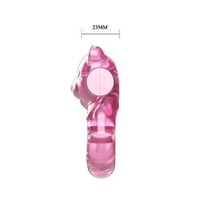 Кільце з вібрацією і презервативом "Vibrator & condom" BI-010083