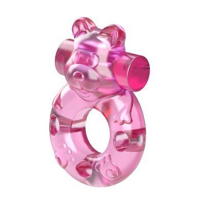 Кільце з вібрацією і презервативом "Vibrator & condom" BI-010083