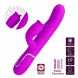 Пульсатор с клиторальным стимулятором серии Pretty Love - Gigi Purple 7 thumping functions 7 licking modes, BW-500035