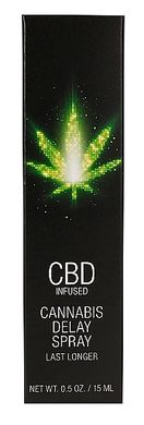 Спрей пролонгирующий Shots - CBD Cannabis Delay Spray, 15 ml