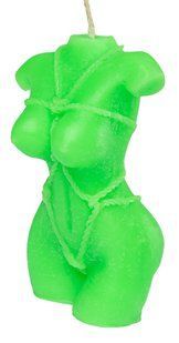Свічка LOVE FLAME - Shibari II Green Fluor, CPS13-GREEN