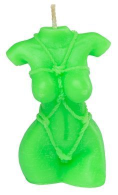 Свічка LOVE FLAME - Shibari II Green Fluor, CPS13-GREEN