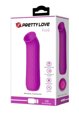 Вакуумний стимулятор клітора Pretty Love Ford Purple, BI - 014547