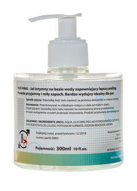 Анальний гель-лубрикант Love Stim - H2O Anal Gel, 300 ml