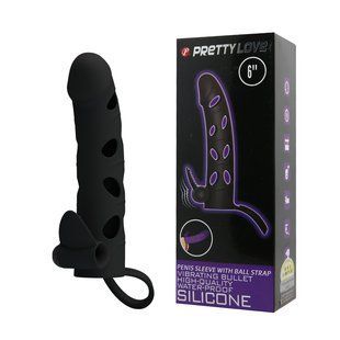 Вибронасадка удлиняющая PREETTY LOVE 6" BI-026215