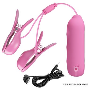 Электростимулятор для груди PRETTY LOVE - Nipple Clip, BI-014861