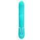 Пульсатор с клиторальным стимулятором серии Pretty Love - Gigi Green 7 thumping functions 7 licking modes, BW-500035-1
