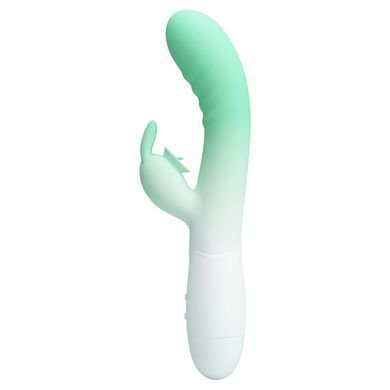Вібромасажер серії Pretty Love - CERBERUS Rabbit Vibrator Light green, BI-014795-A1B