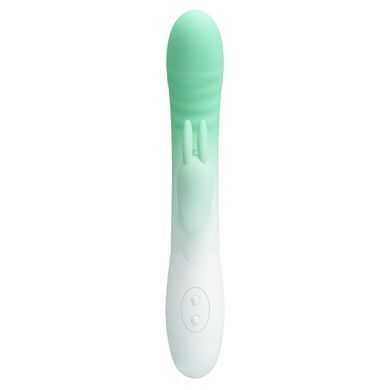 Вібромасажер серії Pretty Love - CERBERUS Rabbit Vibrator Light green, BI-014795-A1B