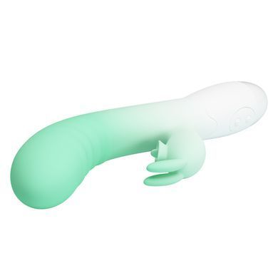 Вібромасажер серії Pretty Love - CERBERUS Rabbit Vibrator Light green, BI-014795-A1B
