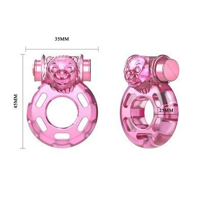Ерекційне кільце з вібрацією RING, BI-010084A