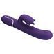 Пульсатор із кліторальним стимулятором серії Pretty Love - Gigi Dark Purple 7 thumping functions 7 licking modes, BW-500035-2