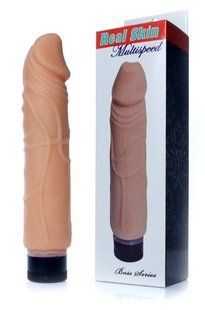 Вибратор Boss Series - Real Skin Flash, ( длина 22 см, диаметр 4 см ) BS6700066
