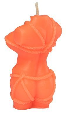 Свічка LOVE FLAME - Shibari I Orange Fluor, CPS09-ORANGE