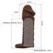 Насадка - презерватив Brave Man, BI-016013 ( коричневая )