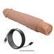Перезаряжаемый вибратор реалистик Pretty Love - Rufus Realistic Vibrating Dildo, BW-500082