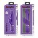 Вібратор із стимулятором клітора PRETTY LOVE - Kampas Rabbit 3 in 1 Dark Purple, BW-500025-2