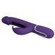 Вібратор із стимулятором клітора PRETTY LOVE - Kampas Rabbit 3 in 1 Dark Purple, BW-500025-2