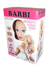 Надувна лялька BOYS of TOYS - BARBI 3D із вставкою з кібершкіри та вібростимуляцією, BS2600021