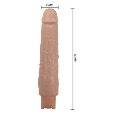 Перезаряжаемый вибратор реалистик Pretty Love - Soren Realistic Vibrating Dildo, BW-500083