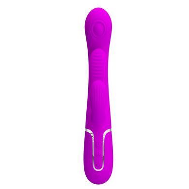 Вібратор із стимулятором клітора PRETTY LOVE - Shonia Purple 3 in 1, BW-500041