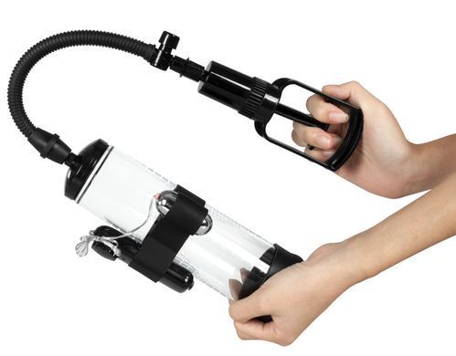 Вакуумная помпа с вибростимуляцией CANWIN Passion Pump Men Powerup - P728Z