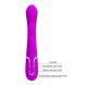 Вібратор із стимулятором клітора PRETTY LOVE - Shonia Purple 3 in 1, BW-500041