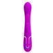 Вібратор із стимулятором клітора PRETTY LOVE - Shonia Purple 3 in 1, BW-500041