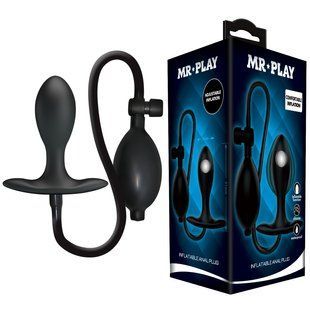 Анальный стимулятор расширяющийся Mr. Play Inflable Anal Plug, BI-040096Q-MR