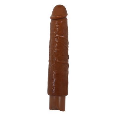 Перезаряжаемый вибратор реалистик Pretty Love - Soren Realistic Vibrating Dildo Brown, BW-500083-1