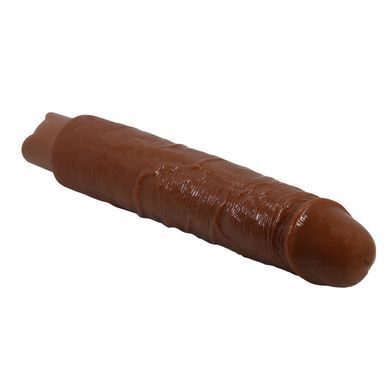 Перезаряжаемый вибратор реалистик Pretty Love - Soren Realistic Vibrating Dildo Brown, BW-500083-1