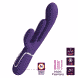 Вібратор із стимулятором клітора PRETTY LOVE - Shonia Dark Purple 3 in 1, BW-500041-2