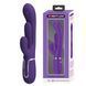 Вібратор із стимулятором клітора PRETTY LOVE - Shonia Dark Purple 3 in 1, BW-500041-2