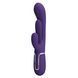 Вібратор із стимулятором клітора PRETTY LOVE - Shonia Dark Purple 3 in 1, BW-500041-2