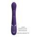 Вібратор із стимулятором клітора PRETTY LOVE - Shonia Dark Purple 3 in 1, BW-500041-2