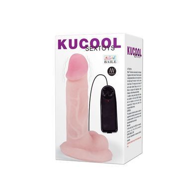 Реалістичний вібратор на присосці-KUCOOL Sextoys, BW - 008009X