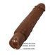 Перезаряжаемый вибратор реалистик Pretty Love - Rufus Realistic Vibrating Dildo Brown, BW-500082-1