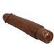 Перезаряжаемый вибратор реалистик Pretty Love - Rufus Realistic Vibrating Dildo Brown, BW-500082-1